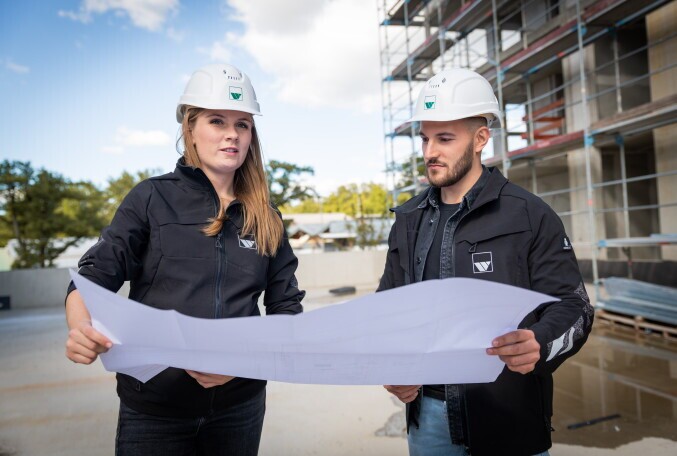 Praktikum in der Bauleitung, 1. Bild